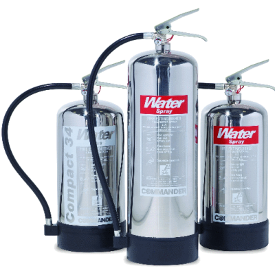 Polished and Stainless Extinguishers
